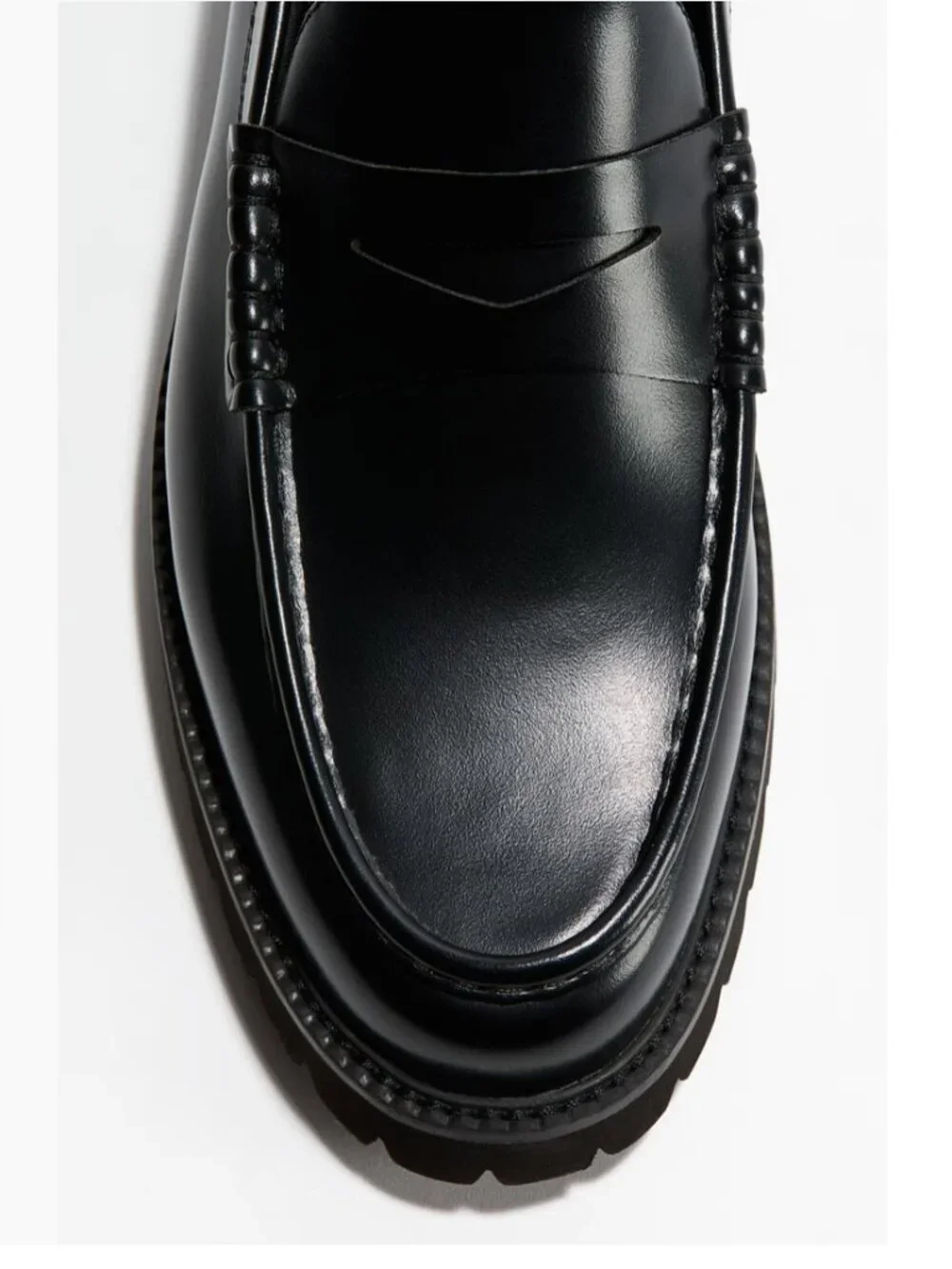 BRAND NEW H&M Black Loafers in Size 43